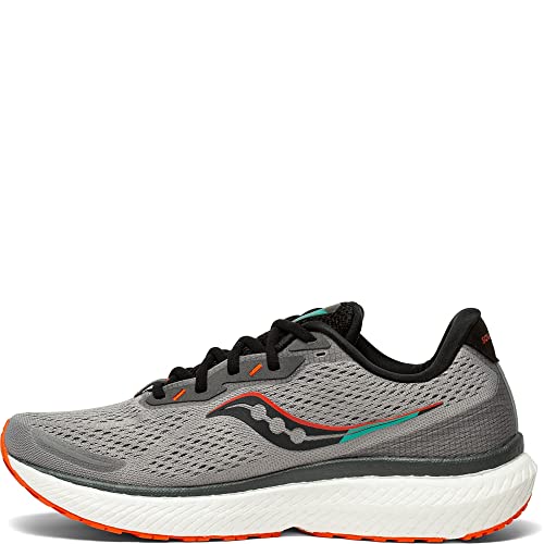 Saucony Triumph 19 Running Shoe - Men's Alloy/Fire Shoe Deals Outlet