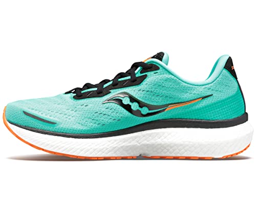 Saucony Triumph 19 Running Shoe - Men's Coolmint/Zest Shoe Deals Outlet