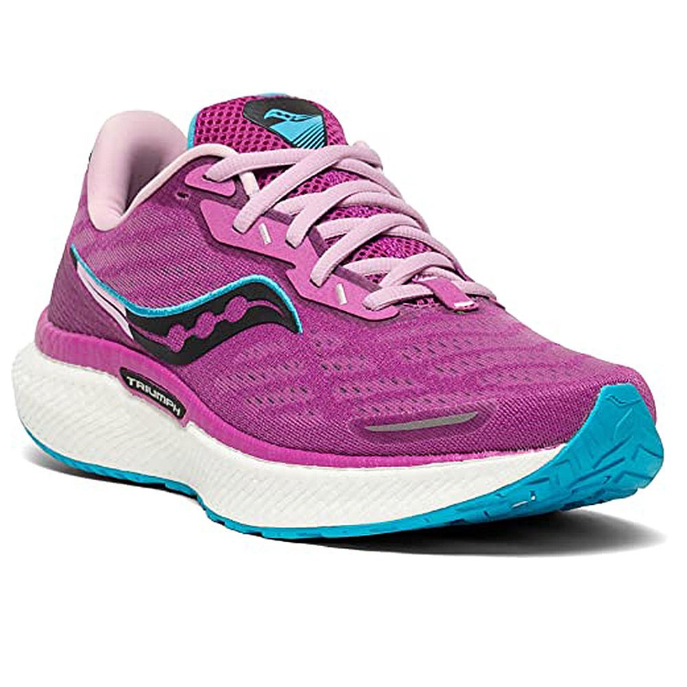 Saucony Triumph 19 Running Shoe - Women's Razzle/Blaze Shoe Deals Outlet