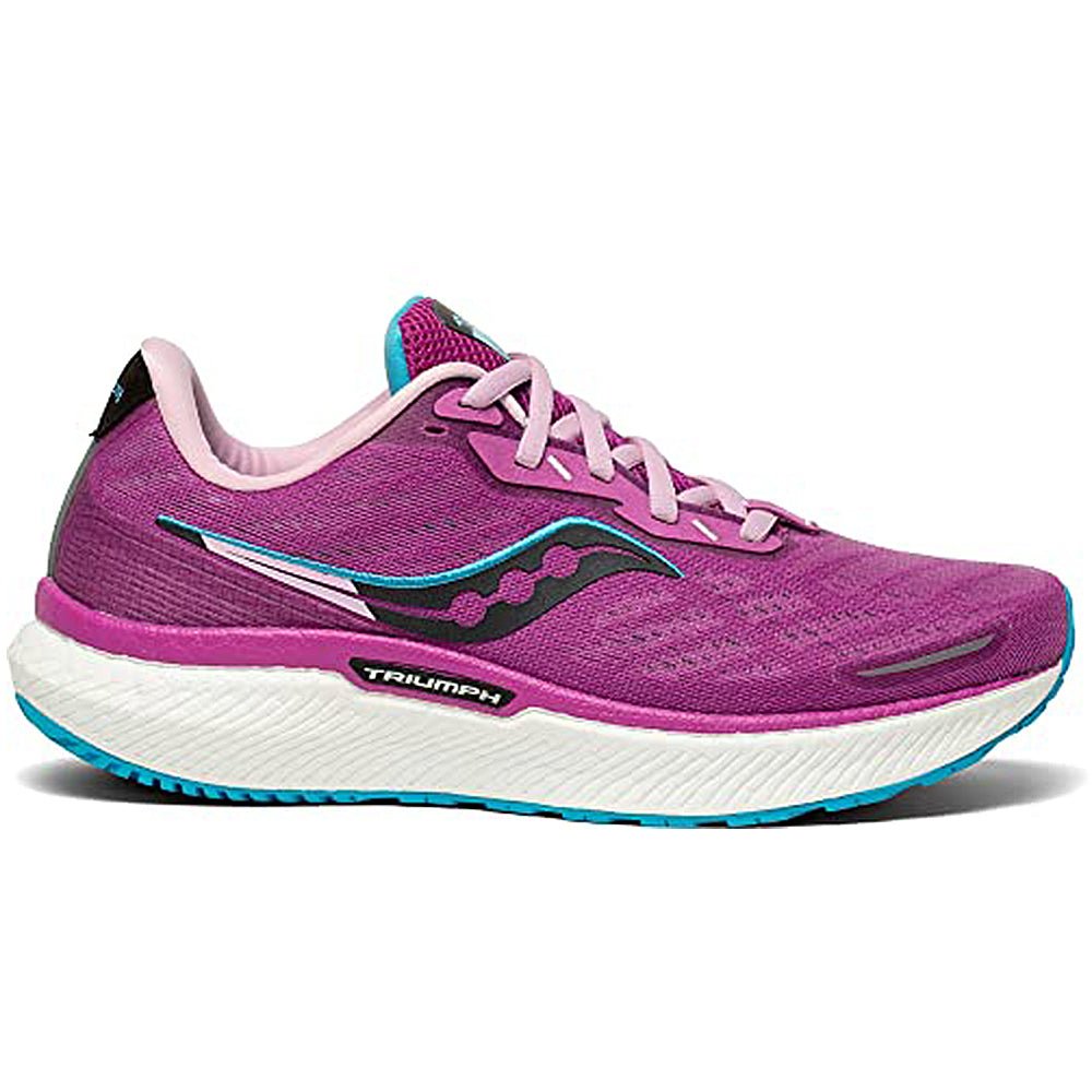 Saucony Triumph 19 Running Shoe - Women's Razzle/Blaze Shoe Deals Outlet