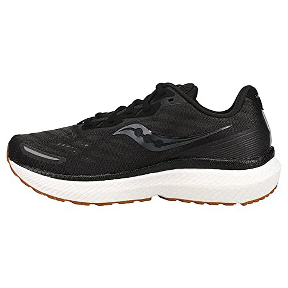 Saucony Triumph 19 Running Shoe - Women's Black/Gum Shoe Deals Outlet