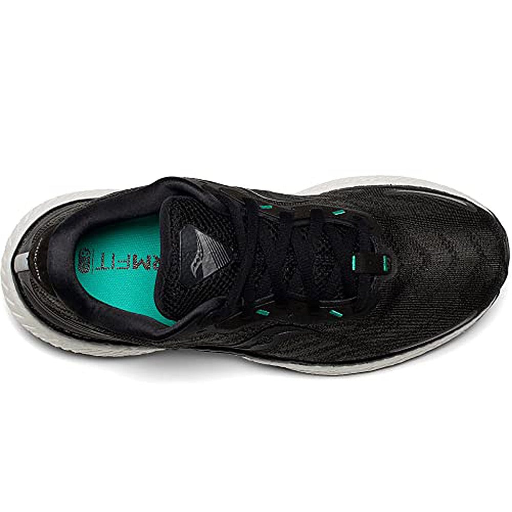 Saucony Triumph 19 Running Shoe - Women's Black/White Shoe Deals Outlet