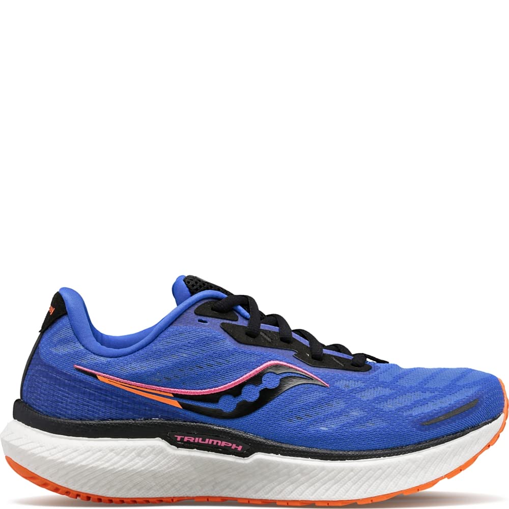 Saucony Triumph 19 - Women's Blue Raz/Zest Shoe Deals Outlet