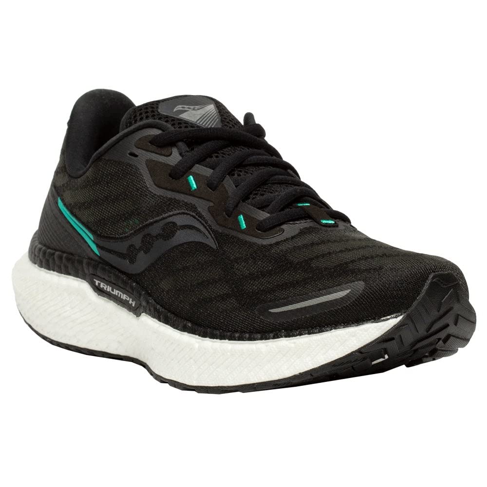 Saucony Triumph 19 - Women's Black/White Shoe Deals Outlet