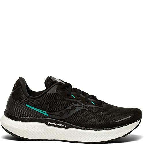 Saucony Triumph 19 - Women's White/Black/Vizi Shoe Deals Outlet