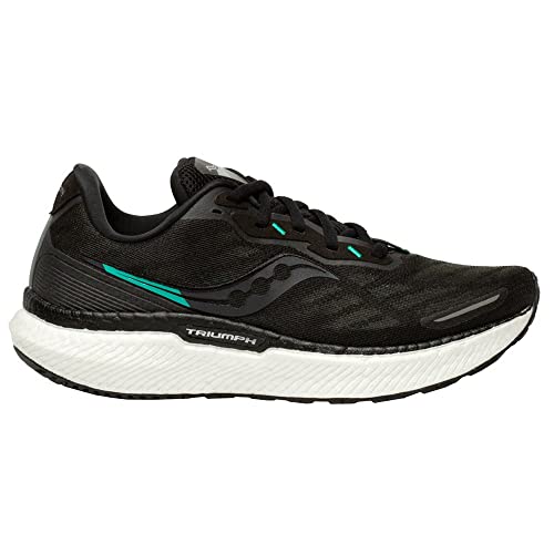 Saucony Triumph 19 - Women's Black/White Shoe Deals Outlet