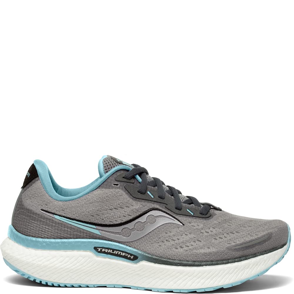 Saucony Triumph 19 - Women's Alloy/Powder Shoe Deals Outlet