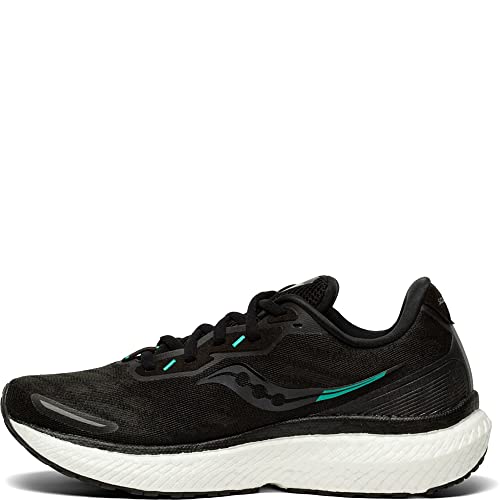 Saucony Triumph 19 - Women's White/Black/Vizi Shoe Deals Outlet