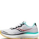 Saucony Triumph 19 - Women's White/Black/Vizi Shoe Deals Outlet