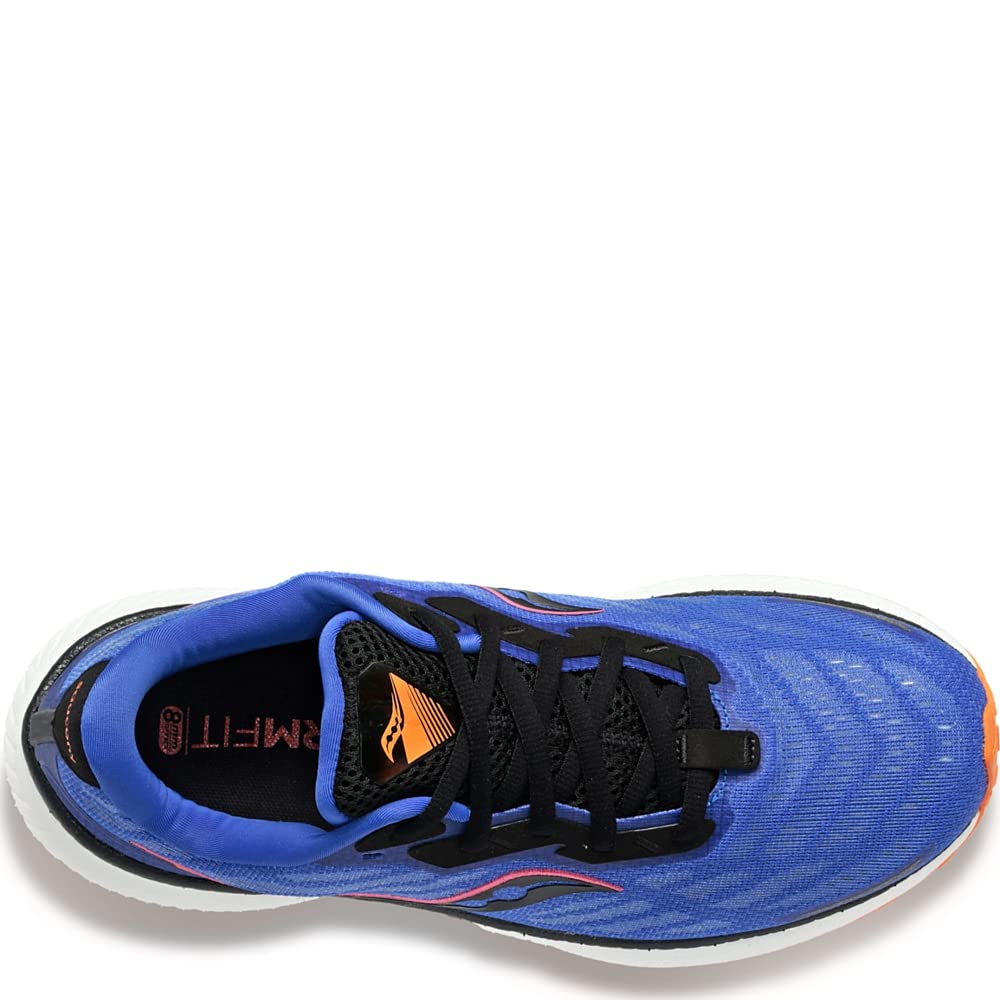 Saucony Triumph 19 - Women's Blue Raz/Zest Shoe Deals Outlet
