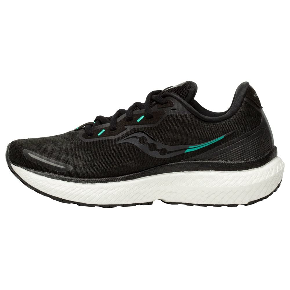 Saucony Triumph 19 - Women's Black/White Shoe Deals Outlet