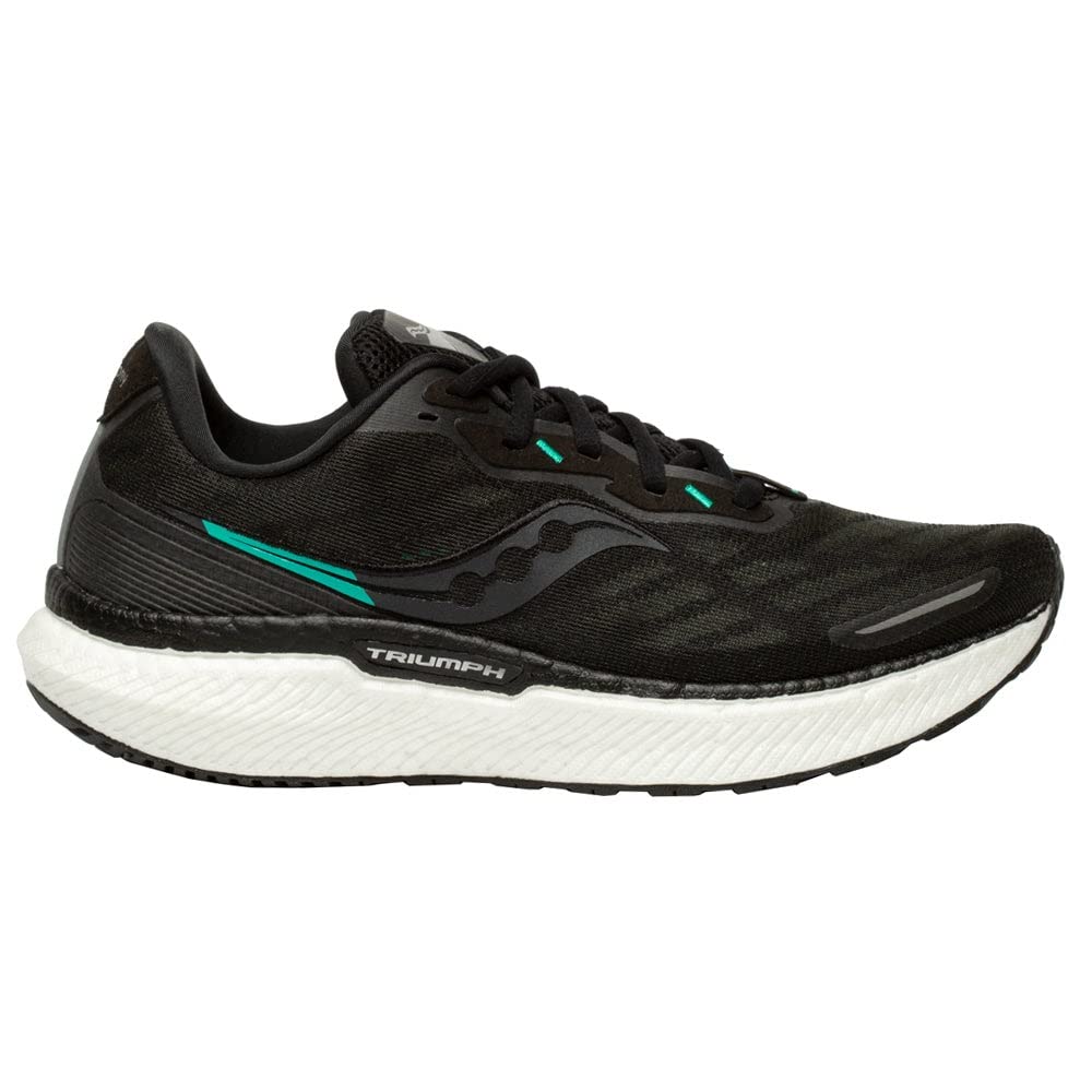 Saucony Triumph 19 - Women's Black/White Shoe Deals Outlet