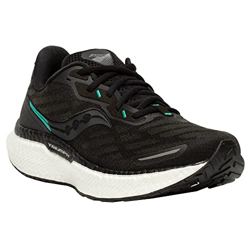 Saucony Triumph 19 - Women's Black/White Shoe Deals Outlet