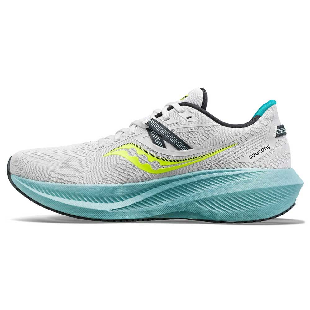 Saucony Triumph 20 - Men's Fog/Mineral Shoe Deals Outlet