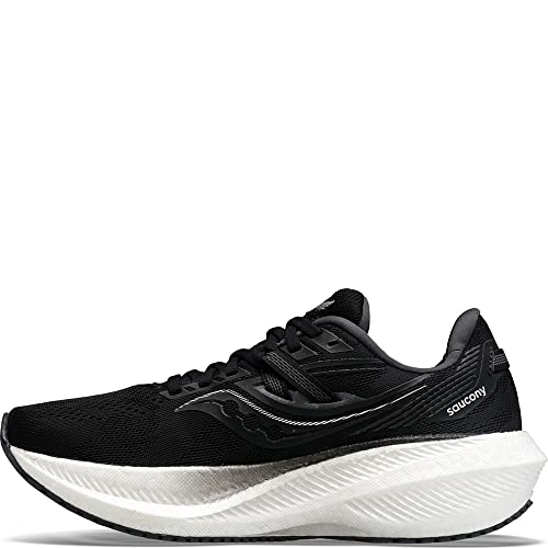 Saucony Triumph 20 - Men's Black/White Shoe Deals Outlet