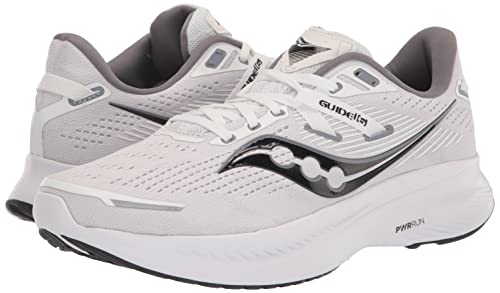 Saucony Triumph 20 Running Shoe - Men's White/Black Shoe Deals Outlet