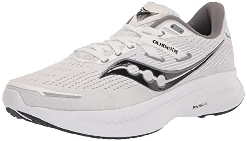 Saucony Triumph 20 Running Shoe - Men's White/Black Shoe Deals Outlet