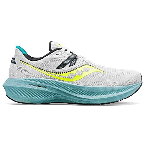 Saucony Triumph 20 Running Shoe - Men's Fog/Mineral Shoe Deals Outlet