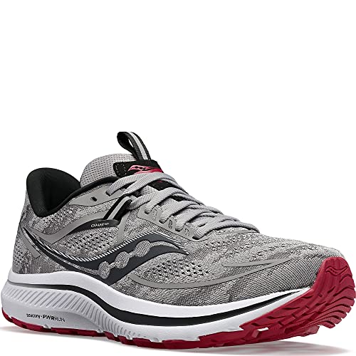 Saucony Triumph 20 Running Shoe - Men's Alloy/Garnet Shoe Deals Outlet