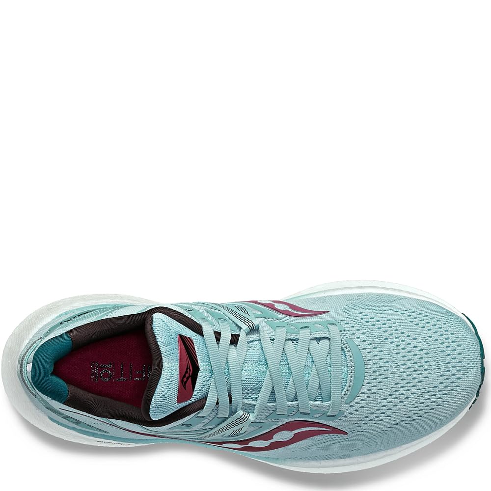 Saucony Triumph 20 - Women's Mineral/Berry Shoe Deals Outlet