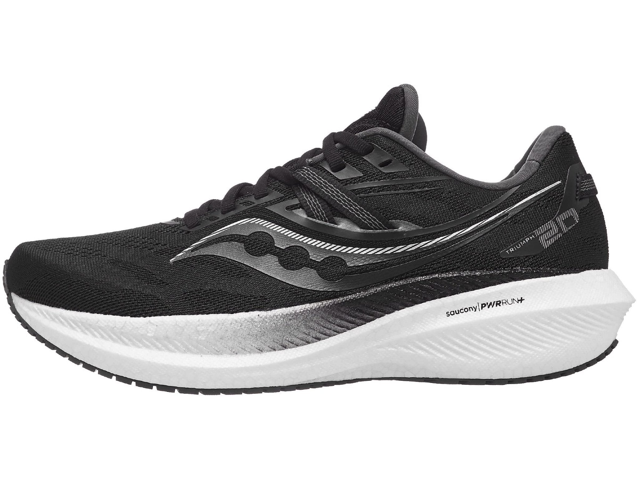 Saucony Triumph 20 - Women's Black/White Shoe Deals Outlet