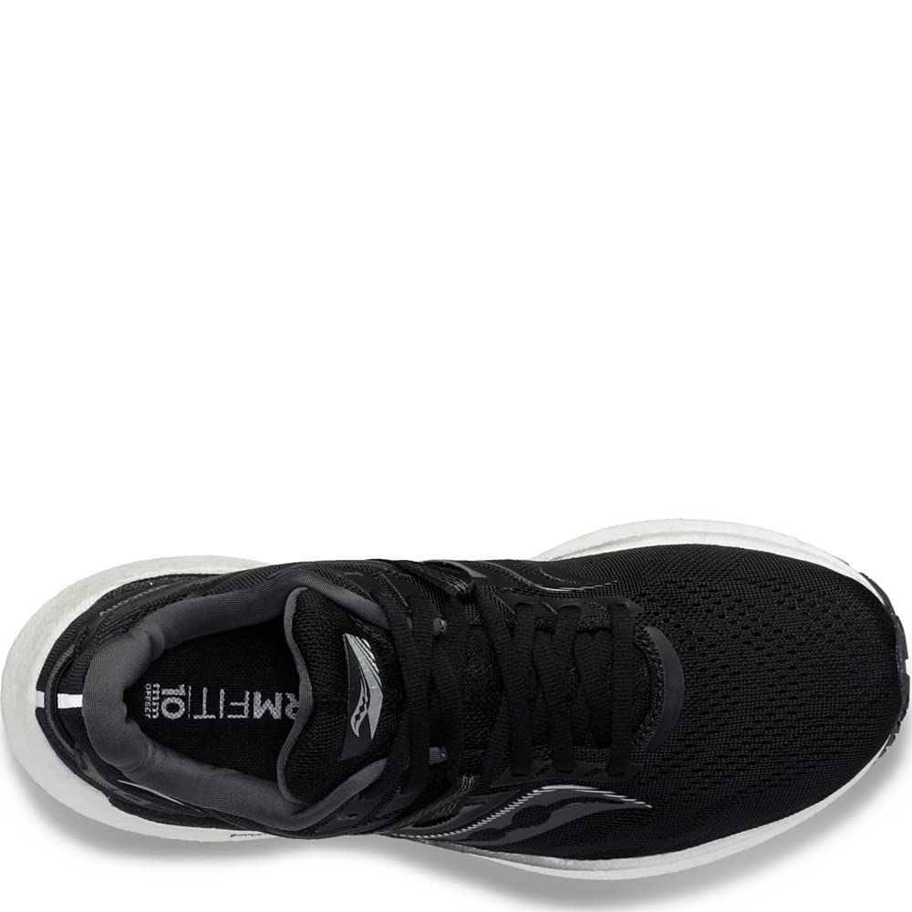 Saucony Triumph 20 - Women's Black/White Shoe Deals Outlet