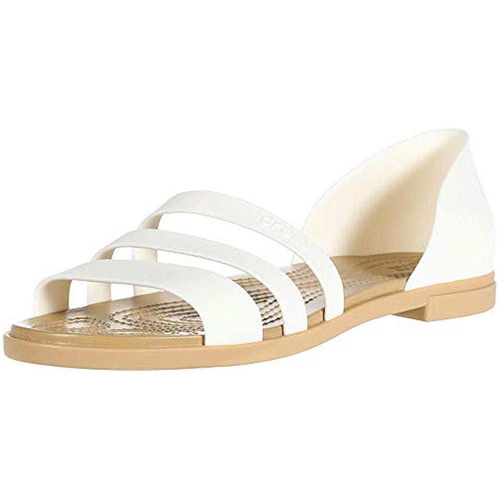 Crocs Tulum - Women's Oyster/Tan Shoe Deals Outlet