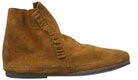 Minnetonka Two Button Hardsole Boot - Men's Brown Shoe Deals Outlet
