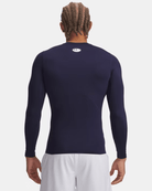 Under Armour HeatGear Compression Long Sleeve Midnight Navy / White Large 194513904464 Shoe Deals Outlet