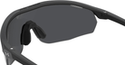 Under Armour UA Gametime Wrap Sunglasses Matte Black/Grey 99mm 716736383811 Shoe Deals Outlet