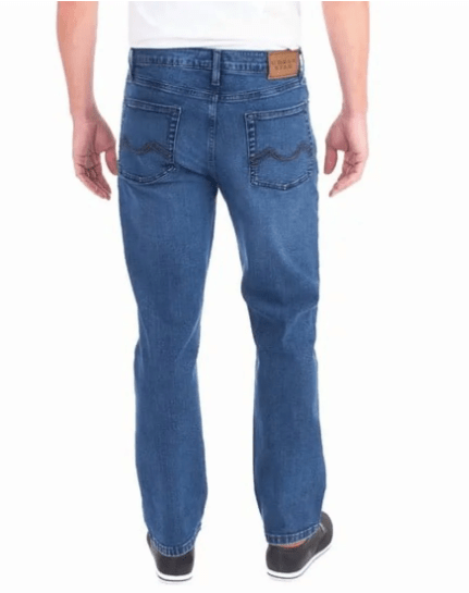 Urban Star Relaxed Fit Straight Leg Stretch Jeans 32 x 30 32x30 Midnight Blue 770701240080 Shoe Deals Outlet