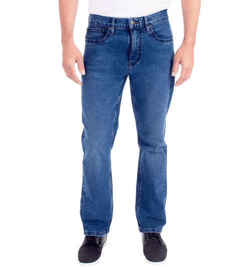 Urban Star Relaxed Fit Straight Leg Stretch Jeans 32 x 30 32x30 Midnight Blue 770701240080 Shoe Deals Outlet