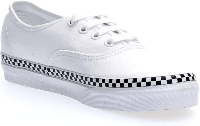 Vans Authentic Check Foxing / True White 5.5 M 192824189426 Shoe Deals Outlet