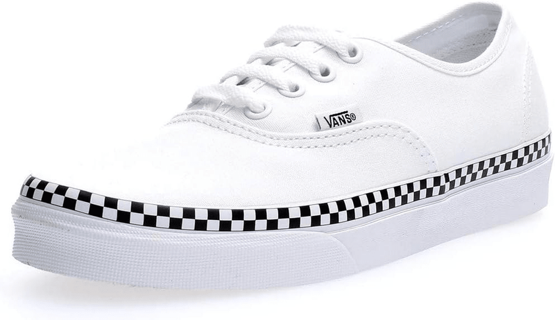 Vans Authentic Check Foxing / True White 5.5 M 192824189426 Shoe Deals Outlet