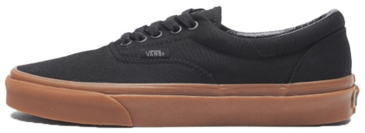 Vans Era Black / Classic Gum Men's 8 / Women's 9.5 M 706421676441 Shoe Deals Outlet