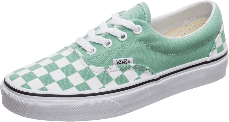 Vans Era Checkerboard / Neptune Green 7 M 192824172558 Shoe Deals Outlet
