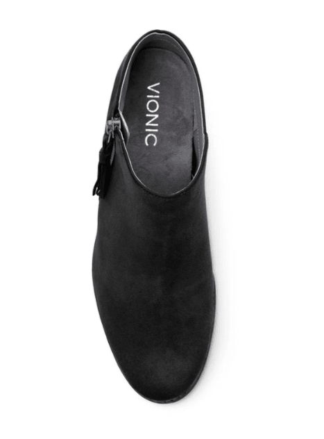 VIONIC Serena Ankle Boot Black 8.5 M 616542466374 Shoe Deals Outlet