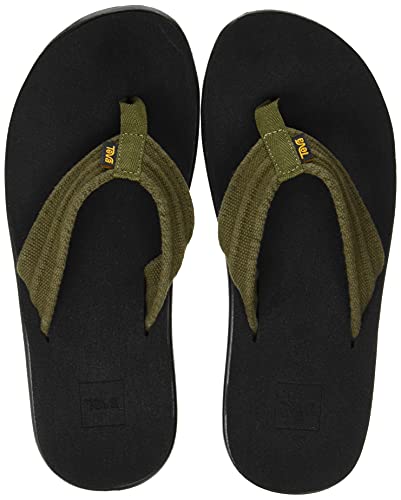 Teva Voya Flip - Men's Dark Olive Shoe Deals Outlet