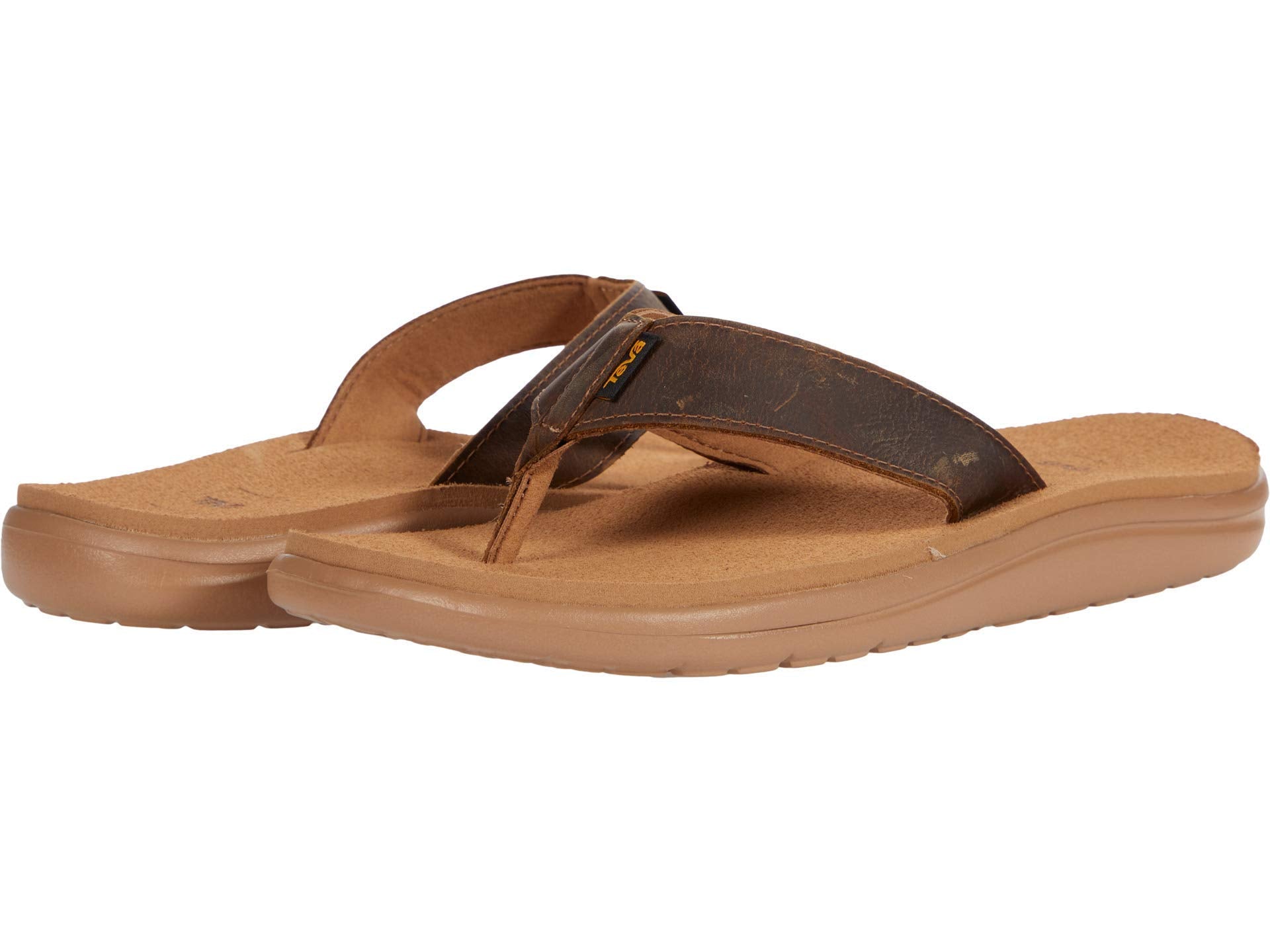 Teva Voya Flip - Men's Macchiato Shoe Deals Outlet