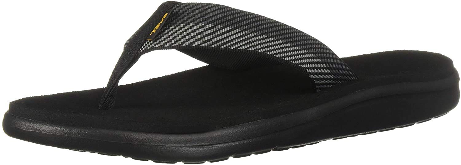 Teva Voya Flip - Men's Vori Black/Gray Shoe Deals Outlet