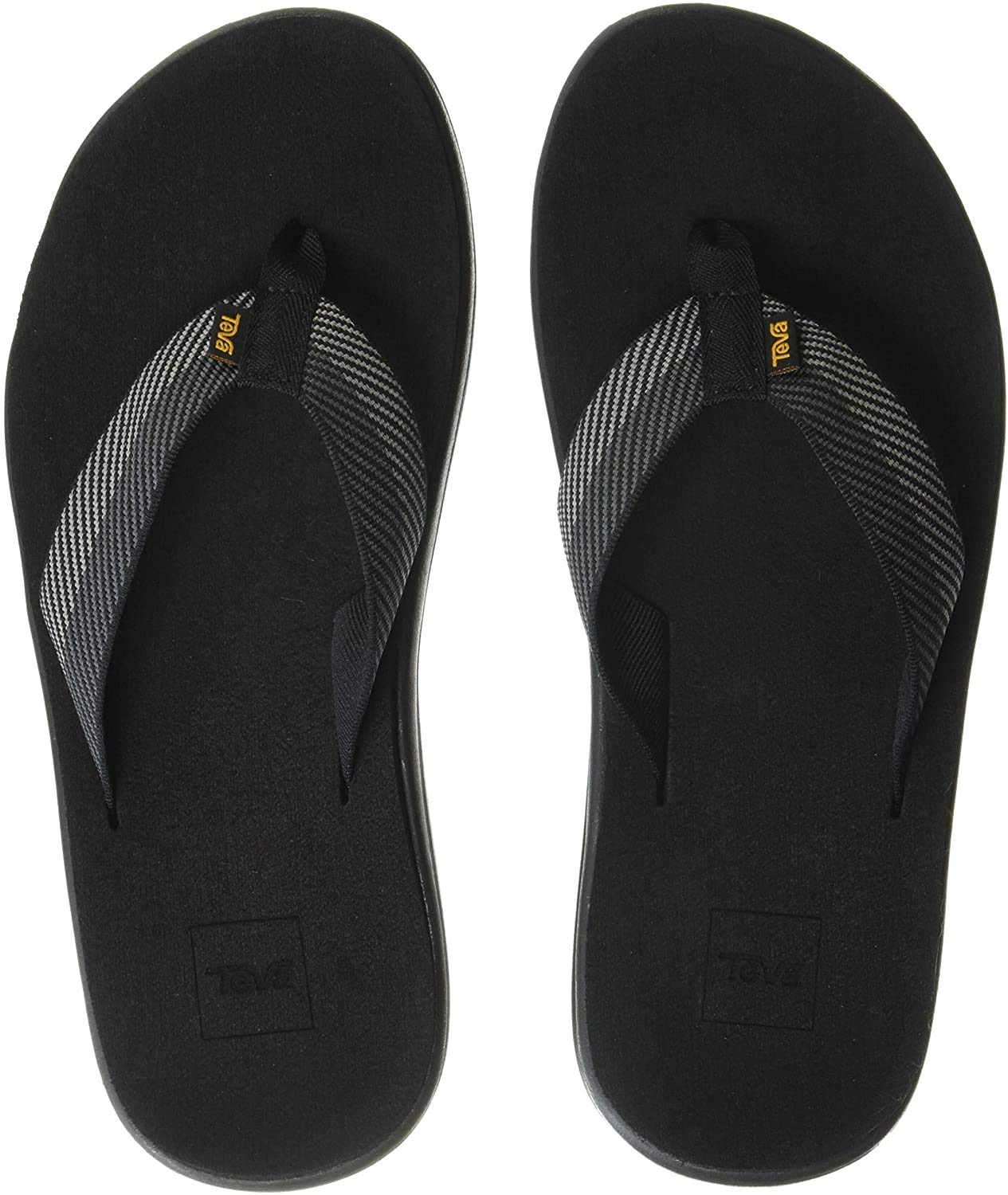 Teva Voya Flip - Men's Vori Black/Gray Shoe Deals Outlet