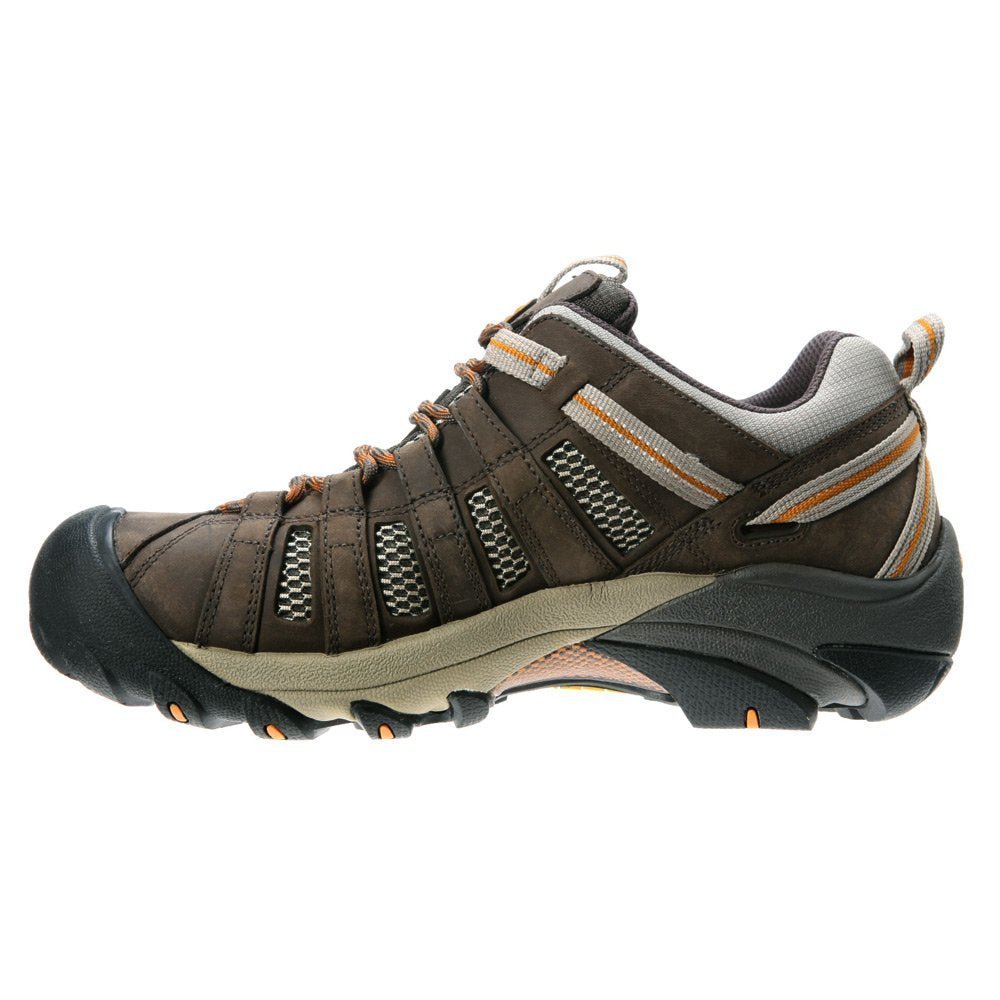 KEEN Voyageur - Men's Black Olive/Inca Gold Shoe Deals Outlet