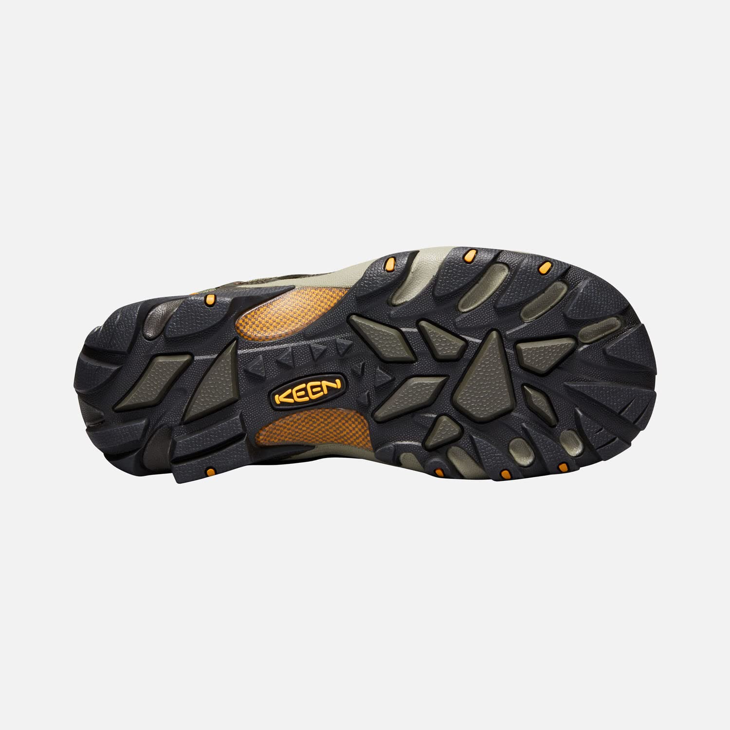 KEEN Voyageur - Men's Black Olive/Inca Gold Shoe Deals Outlet