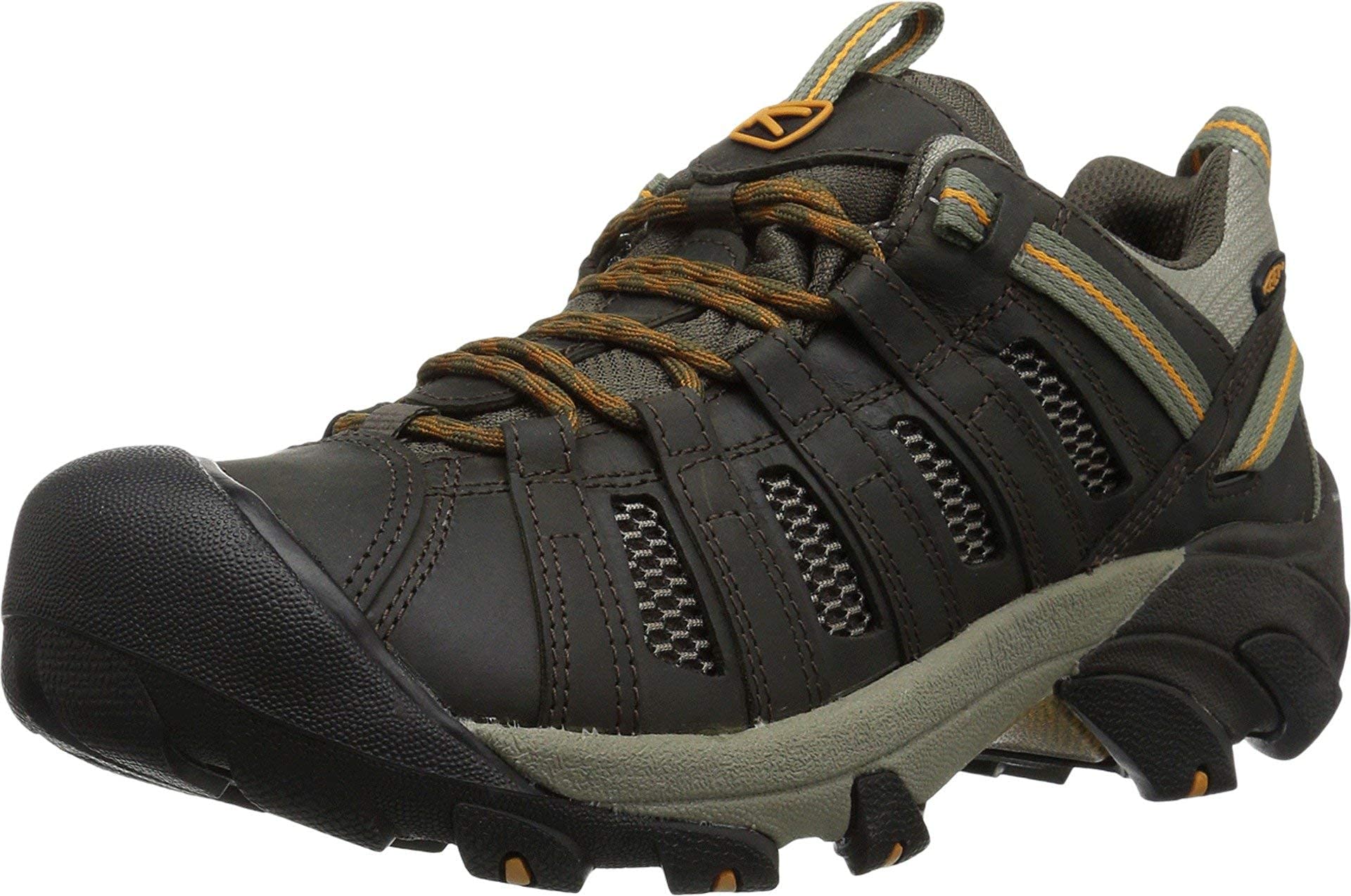KEEN Voyageur - Men's Black Olive/Inca Gold Shoe Deals Outlet