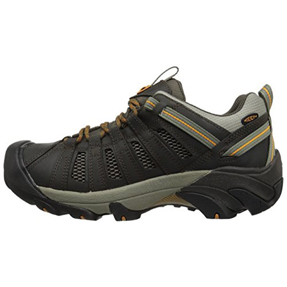 KEEN Voyageur - Men's Black Olive/Inca Gold Shoe Deals Outlet