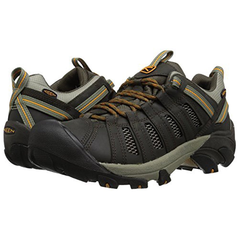 KEEN Voyageur - Men's Black Olive/Inca Gold Shoe Deals Outlet