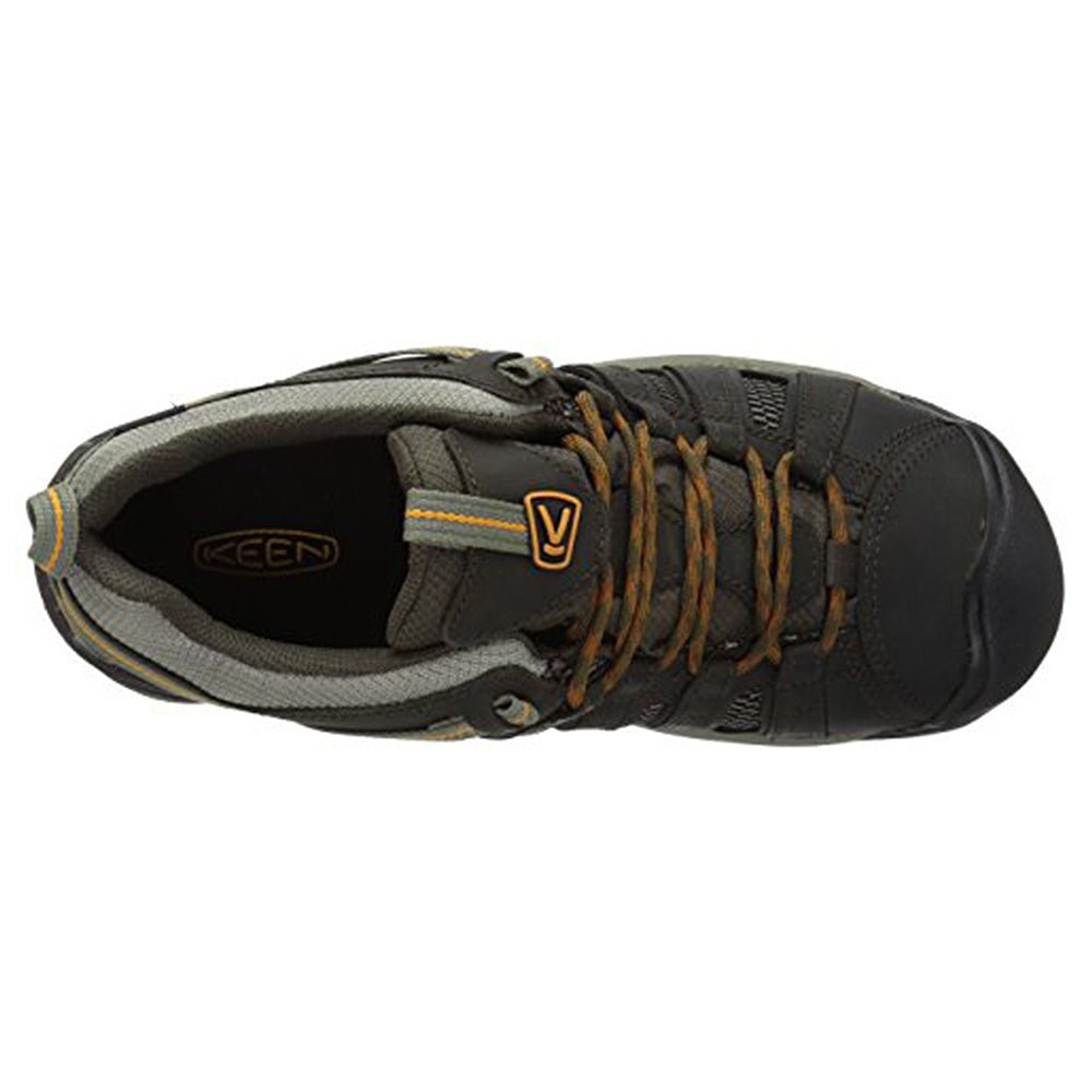 KEEN Voyageur - Men's Black Olive/Inca Gold Shoe Deals Outlet