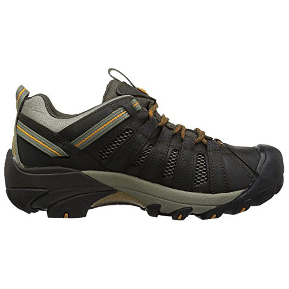 KEEN Voyageur - Men's Black Olive/Inca Gold Shoe Deals Outlet
