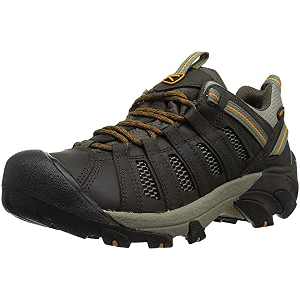 KEEN Voyageur - Men's Black Olive/Inca Gold Shoe Deals Outlet