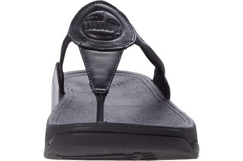 FitFlop Walkstar Toe Post Sandal - Women's All Black Shoe Deals Outlet